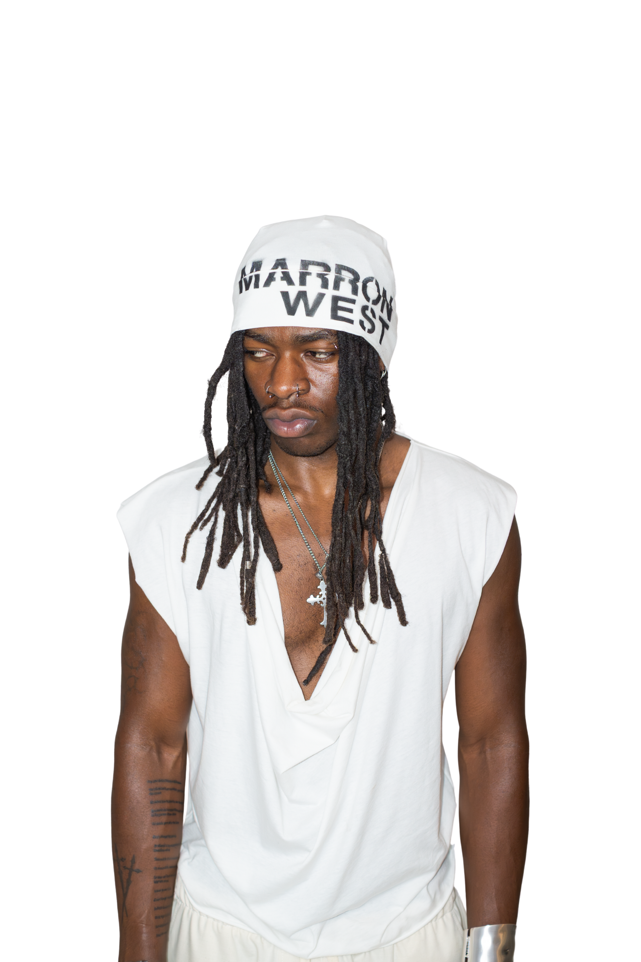 MW XL LOGO SKULLY - CHALK