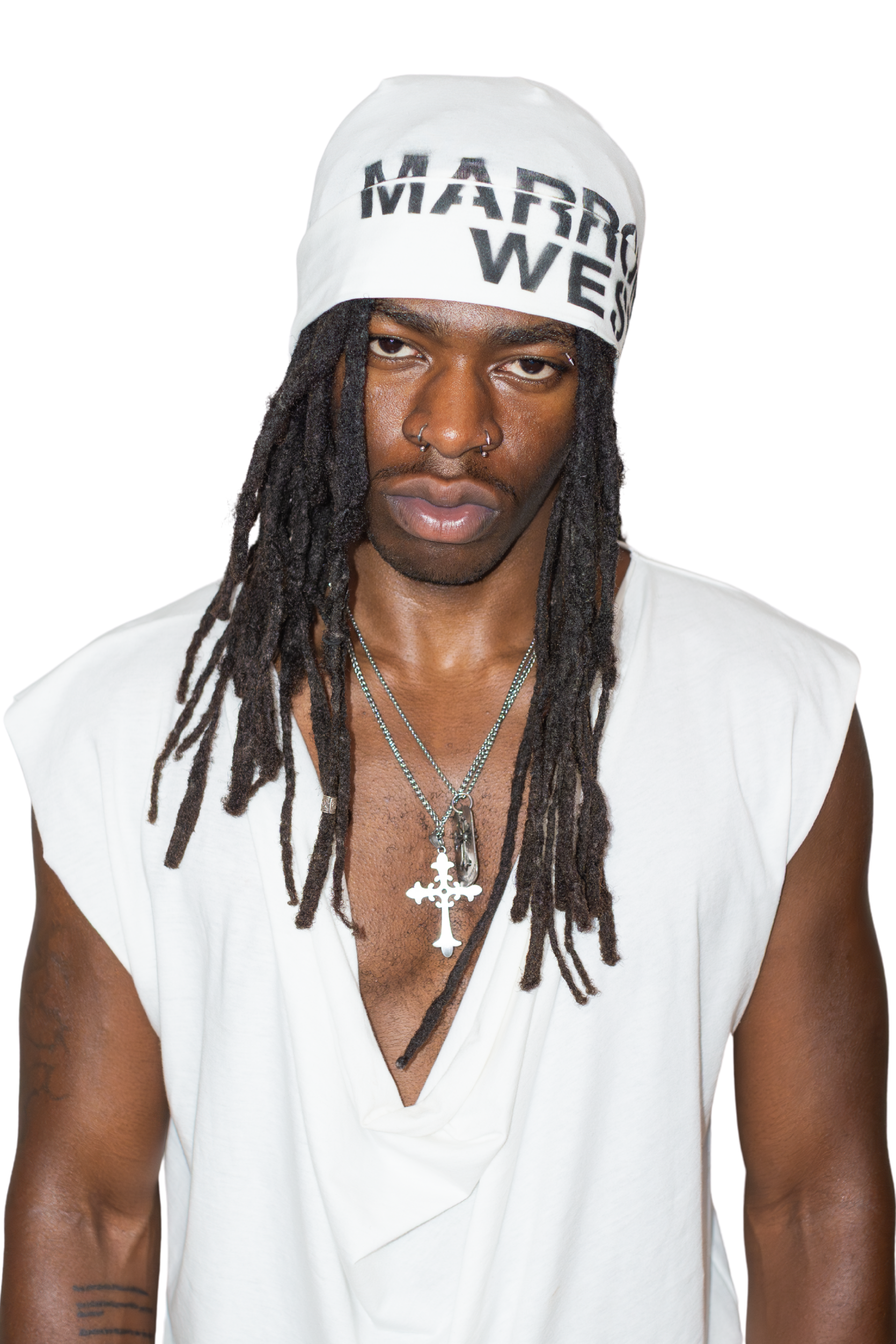 MW XL LOGO SKULLY - CHALK