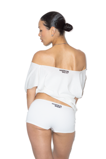 UNIFORM BABY SHORT - CHALK